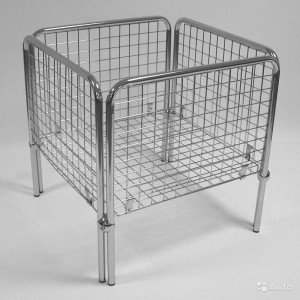 Корзина напольная HRP 077RU (ST 077) 75х80х75 см