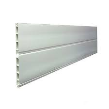 Экономпанель 2,4х1,2 м. ПВХ белый (коробка), шаг 12 см