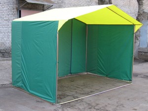 Палатка  2,5х2 м П тент плотный, труба Д=25 мм