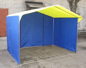 Палатка 3х2 м П тент плотный, труба Д=25 мм