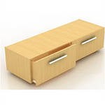 Накопитель с двумя ящиками Н-35-я. 350х1200х400 (ВхДхШ)