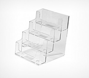 171403 Подставка литая для визиток четырёхсекционная BC-HOLDER 4