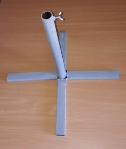 Подставка под зонт крестовина стальная