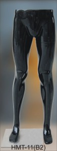Манекен ноги мужские чёрный глянец HMT-11(В2)