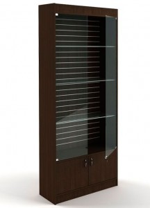 Витрина серия "Агата" В-64-Э. Размер: 2000х850х300 (ВхДхШ)