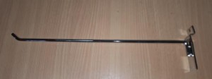 Крючок 35 см X007 для экономпанели (d=6 мм)