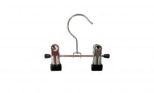 Плечик брючный (чёрный AO-16) 13 см